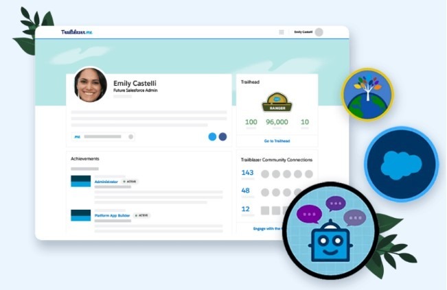 Interfaz de Trailhead