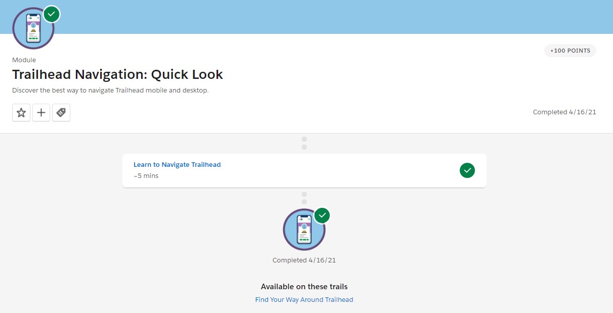 Trailhead Interface