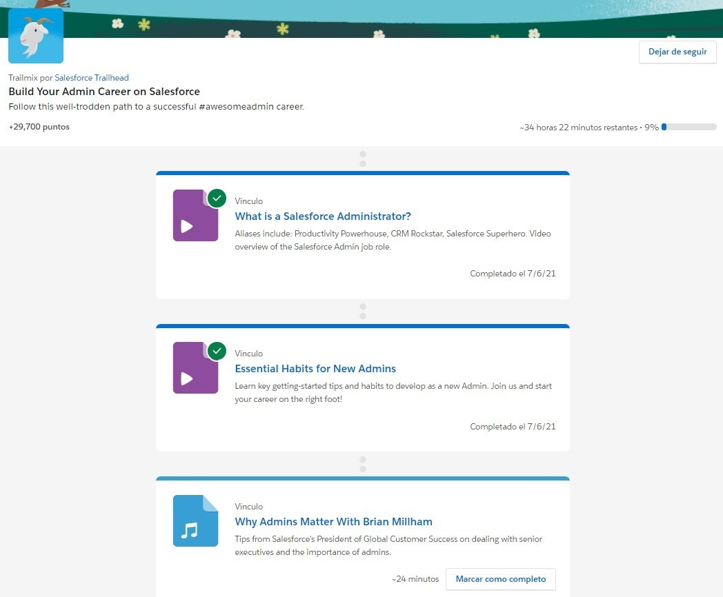 Trailhead Interface