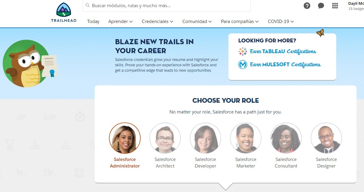 Trailhead Interface