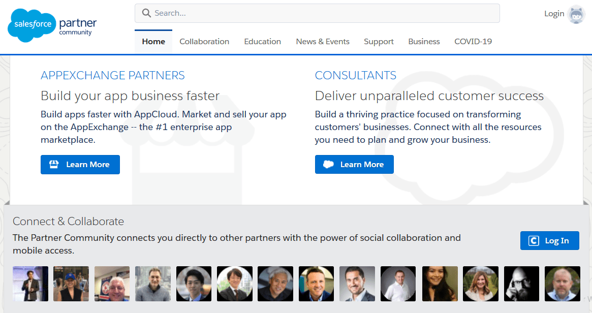 Salesforce Partner Community - Interface Salesforce Partner Community - Interface