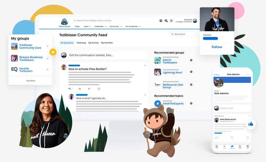 Trailblazer Community - Interface