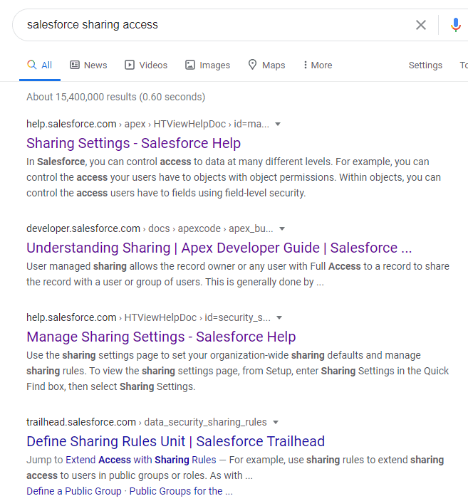 Salesforce Troubleshooting - Understanding Sharing Salesforce Troubleshooting - Understanding Sharing