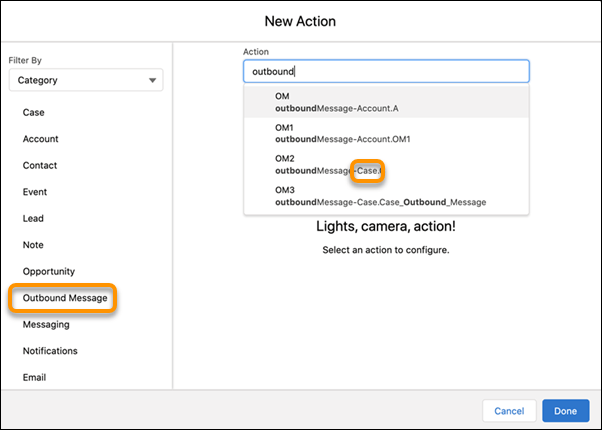 Outbound Message from Your Record-Triggered Flow