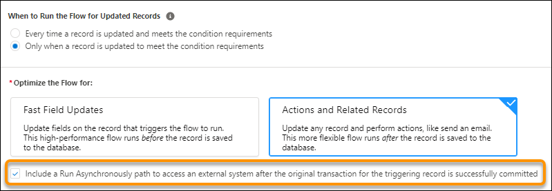 Connect a Record-Triggered Flow to an Extern