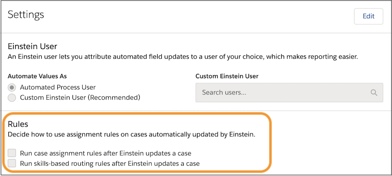 Service Cloud Einstein - Case Routing