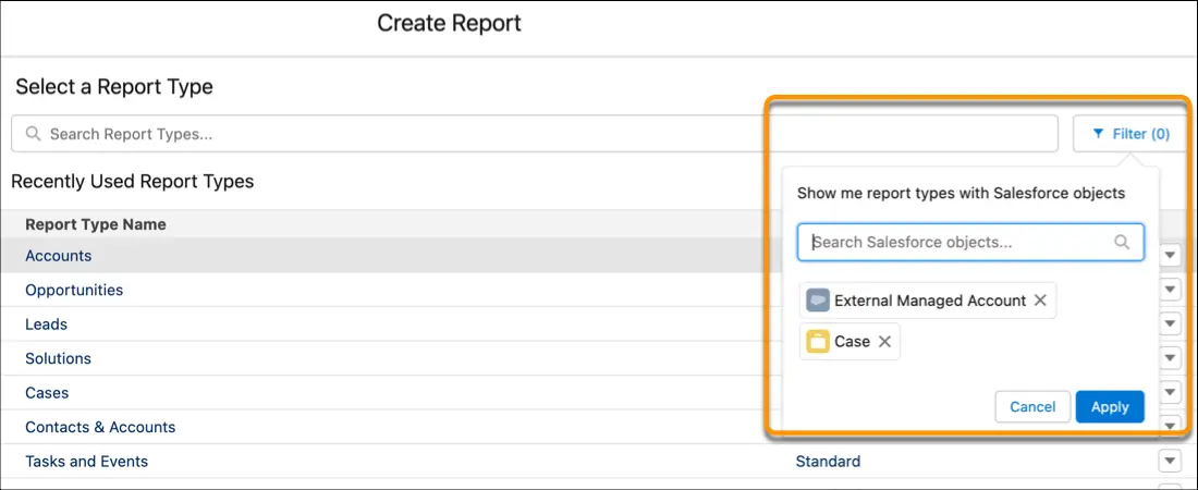 Create Report Windows