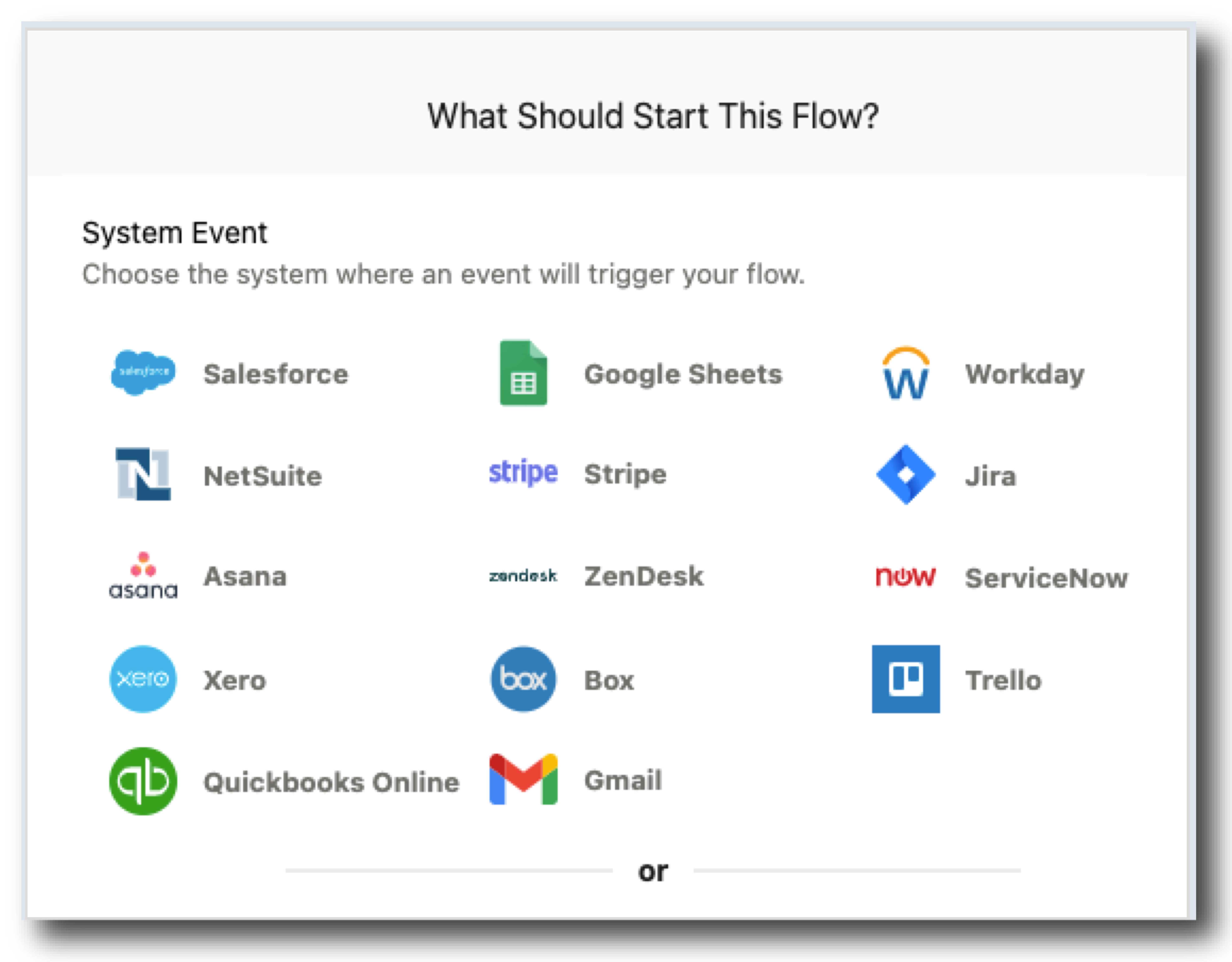 MuleSoft Composer - Starting Flow