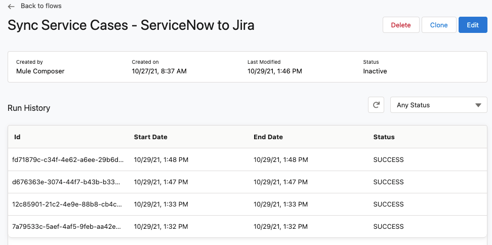 MuleSoft Composer - Monitoring Integrations