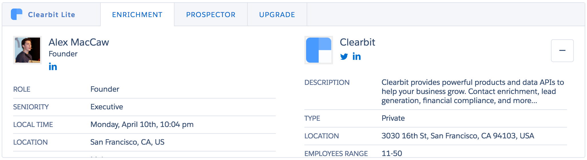 Clearbit