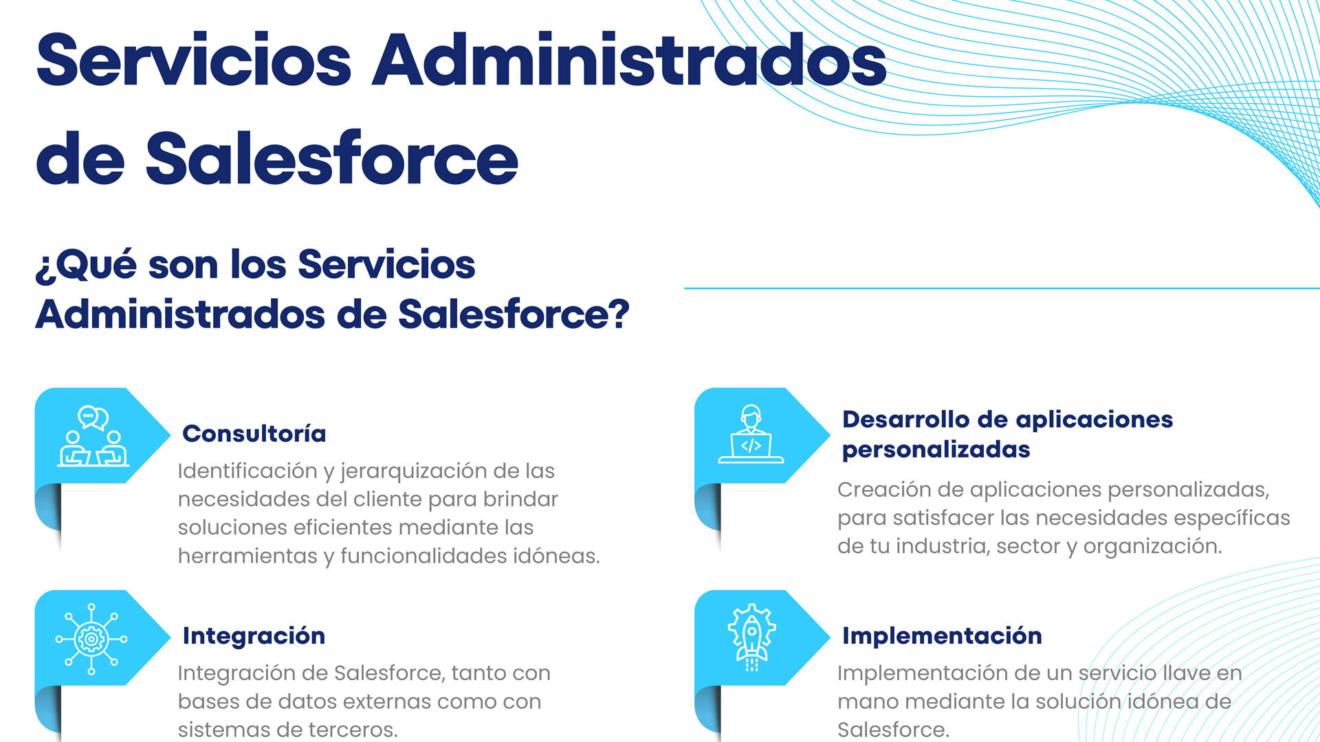 Servicios administrados de Salesforce