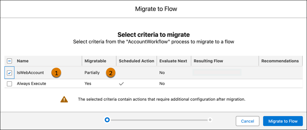 Migrar más procesos con la herramienta Migrate to Flow actualizada